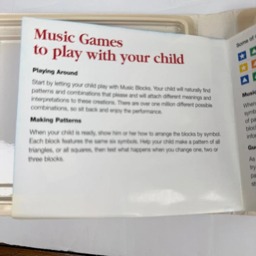 Neurosmith music blocks